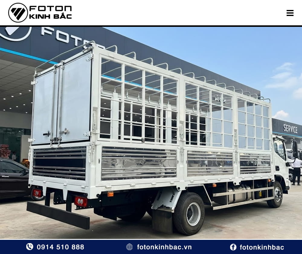 Foton Aumark S70 thùng mui bạt