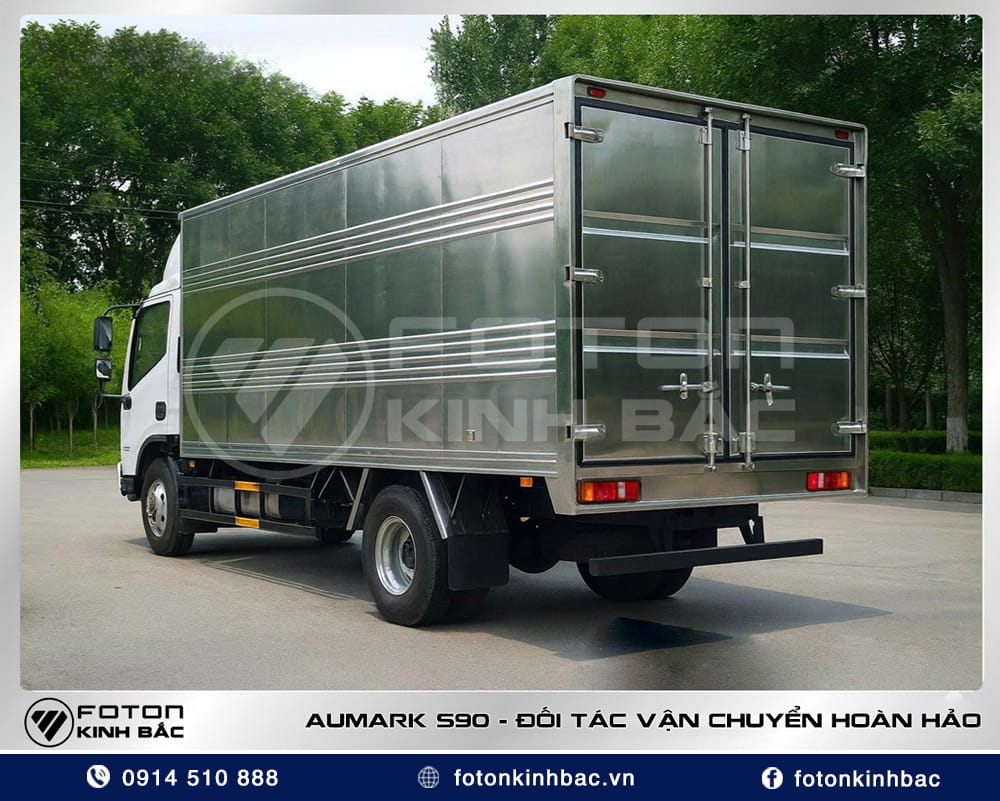 Xe tải Aumark S90 thùng kín