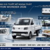 Đánh giá ngoại thất xe tải Foton Wonder