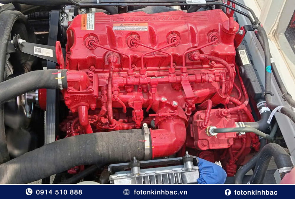Động cơ Cummins ISF3.8s5168 trang bị cho Aumark S70
