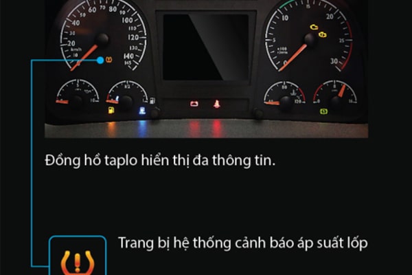 Đồng hồ taplo xe đầu kéo AUMAN EST FV 400