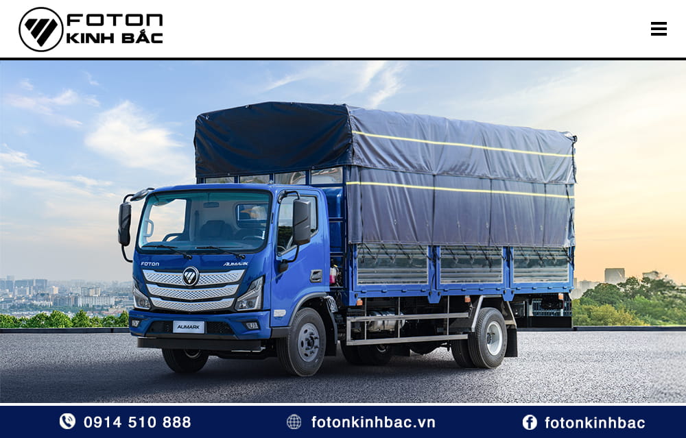 Foton Aumark S70 thùng mui bạt