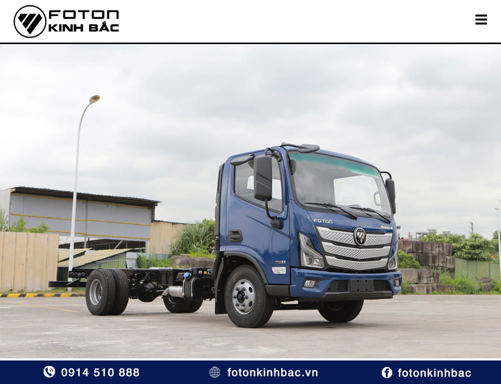 Khung chassi xe tải Foton Aumark S50