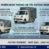 Thùng xe tải Foton Wonder