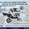 Trang bị an toàn trên xe tải Aumark X25