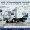 Xe tải Aumark X25 thùng kín