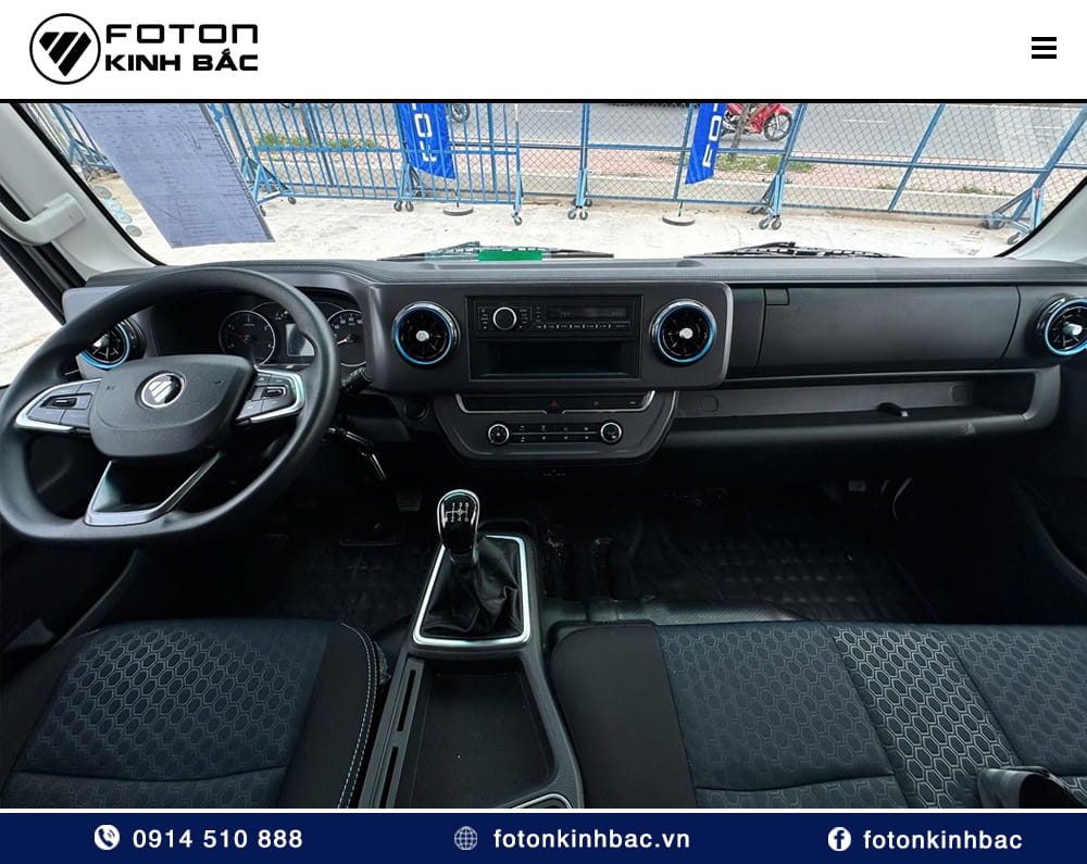Cabin nội thất xe tải Foton Aumark S50