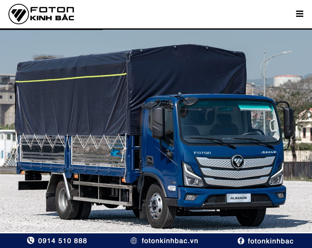 Thiết kế ngoại thất xe tải Foton Aumark S50
