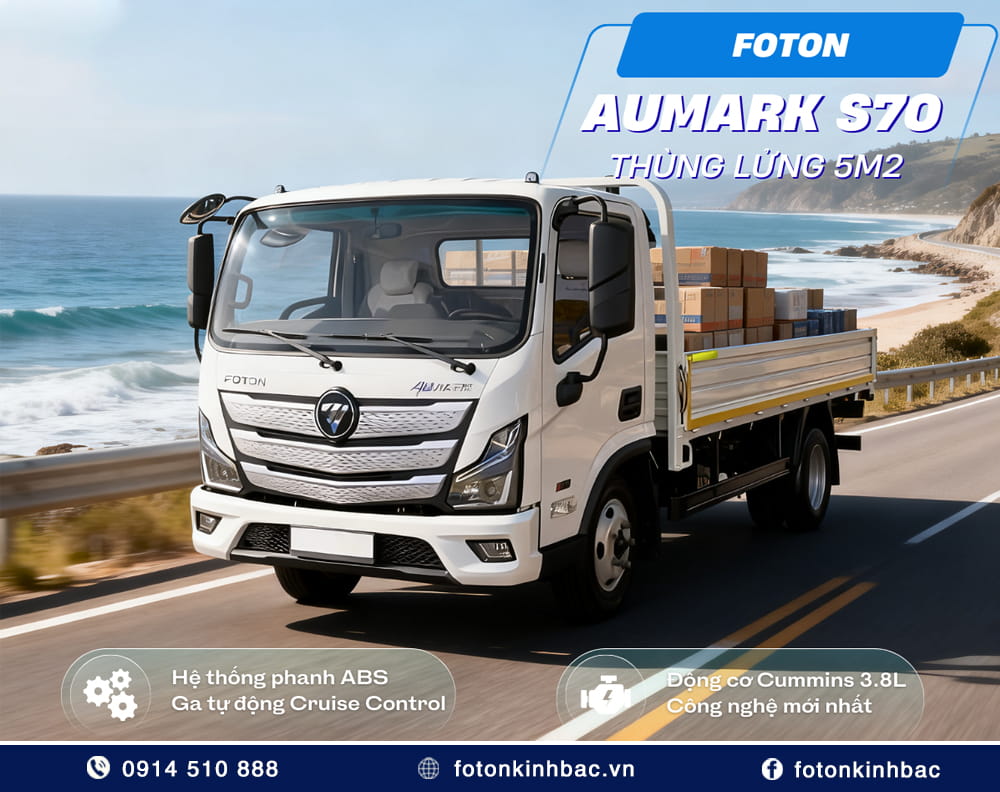 Khả năng vận hành xe tải Foton Aumark S70
